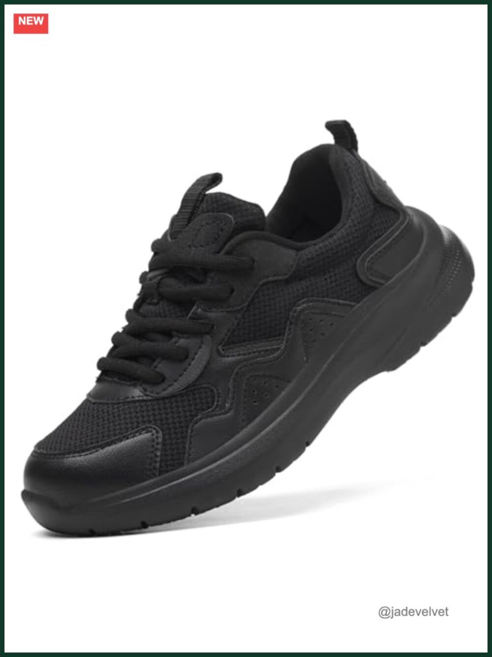 Non-Slip Work Shoes - Lightweight Cushioned Sneakers for Nurses & Kitchen Staff